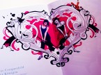 Alice and the Queen of Hearts