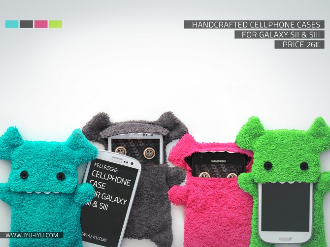 Fellfische Cases For Galaxy S2 & S3