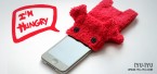 Fellfische cellphone case red